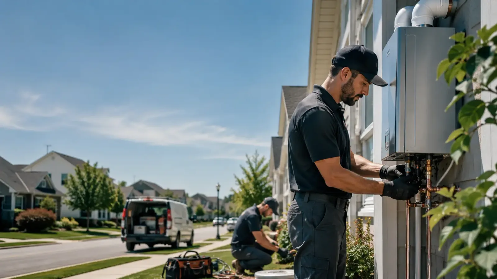 Tankless Water Heater Installation in Kipton, OH